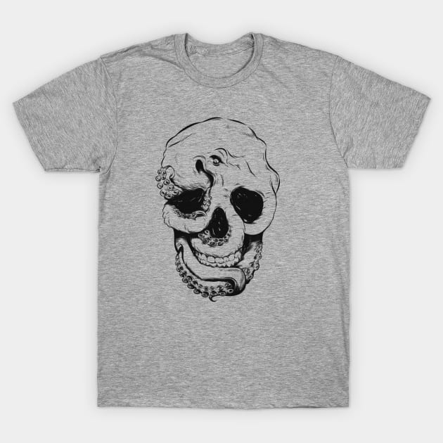 Octoskull T-Shirt by Marek23